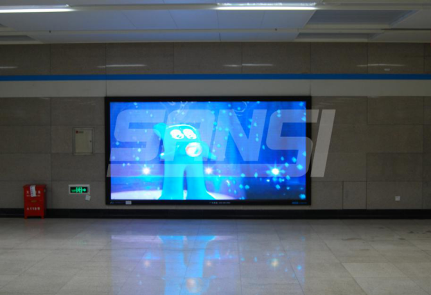 地铁站led显示屏广告